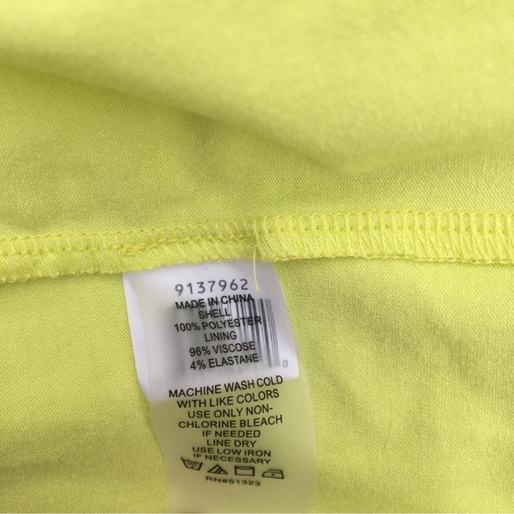 Vince Camuto Yellow High-Low Sundress Fluent Cluster Maxi Dress - Picture 4 of 11